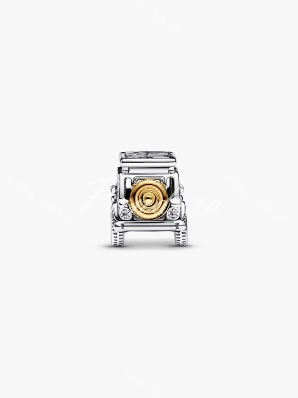 Pandora Two-tone Adventure Car Charm